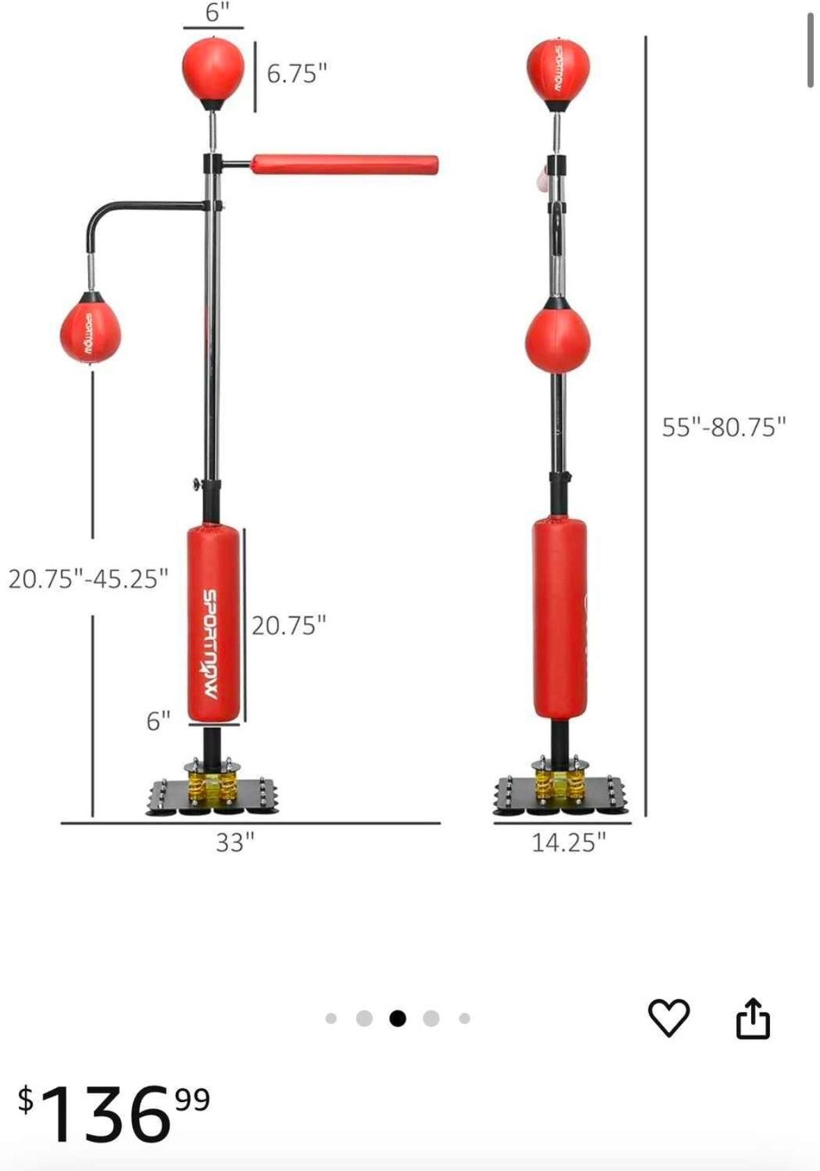 New Soozier Boxing Bag Stand