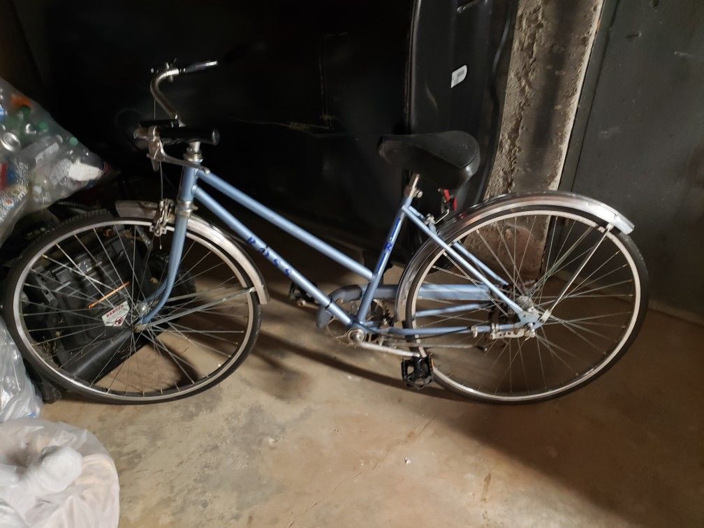 Ross Blue Bicycle