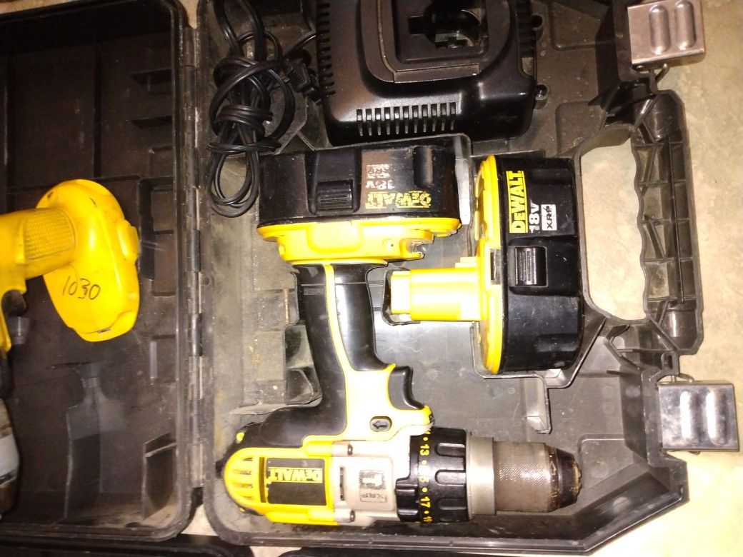 DeWalt drills