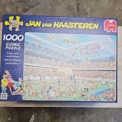 Jan Van Haasteren Jigsaw Puzzle Soccer