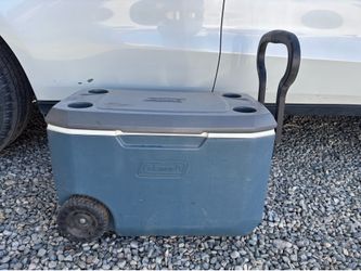 Ice chest, moving straps