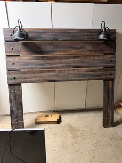 Wood Queen size Headboard