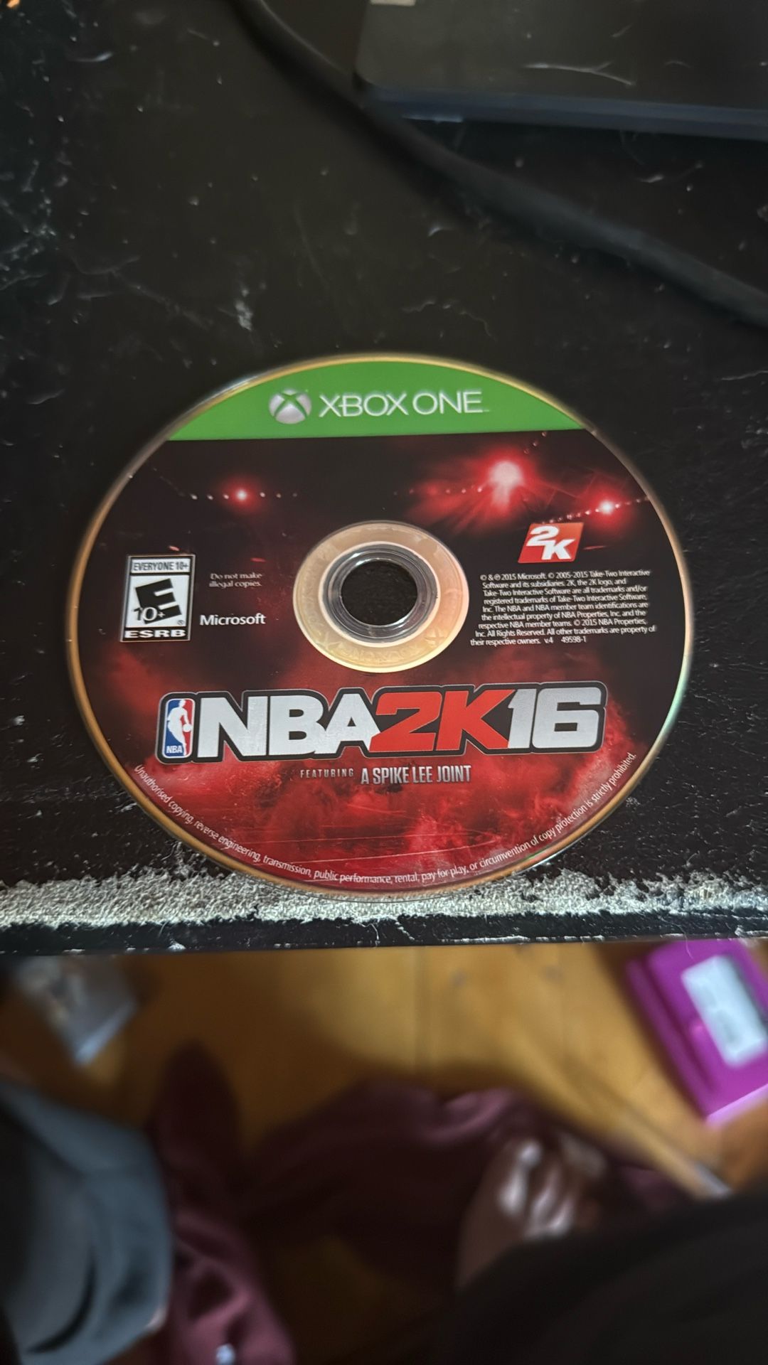 NBA 2K16 For Xbox One