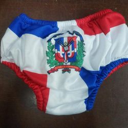 Dominican Republic Diaper Cover 