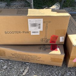 Girls scooter yard sale