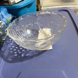 Vintage Crystal Bowl $7