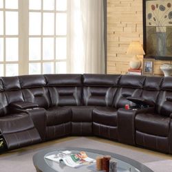 Sectional Recliner Set 