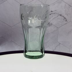 (1) Small Coca Cola glass. 4 1/4” tall By 2 1/2” wide. Libbey. 