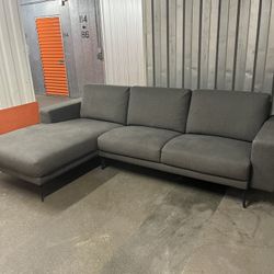 Gray Sectional Couch