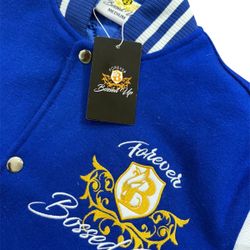 Forever Bossed Up Varsity Jacket 