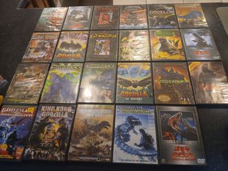 Godzilla movies collection  13 DVDs