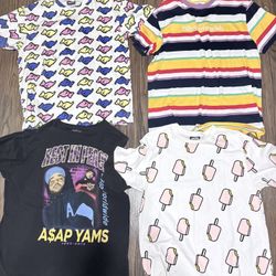 Tee Shirts $20 For All Ice Cream, BBC , ASAP yams 