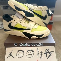2025 - Air Jordan Travis Scott Jumpman Jack Bright Cactus sz 14 FZ8117 102 
