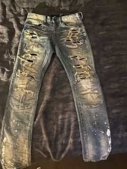 paint splatter jeans 30/32