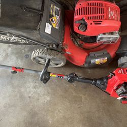Craftsman Lawn Mower & Weed Wacker 