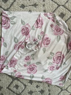 Baby Girl Swaddle And Matching Headband