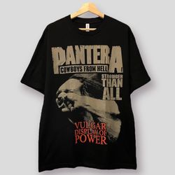 VINTAGE STYLE “PANTERA” TEE SIZE S,M,L,XL,2XL