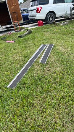 Aluminum ramps for atv, or whatever