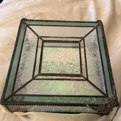 Stained Glass Jewelry Box