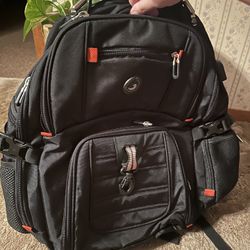 Large Black Laptop Backpack