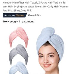 Brand New Hair Towels 