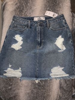 Holister Jean Skirt 