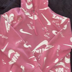 Pink Nike Hoodie