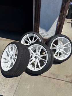 Set of HRE FF04 Wheels and Tires