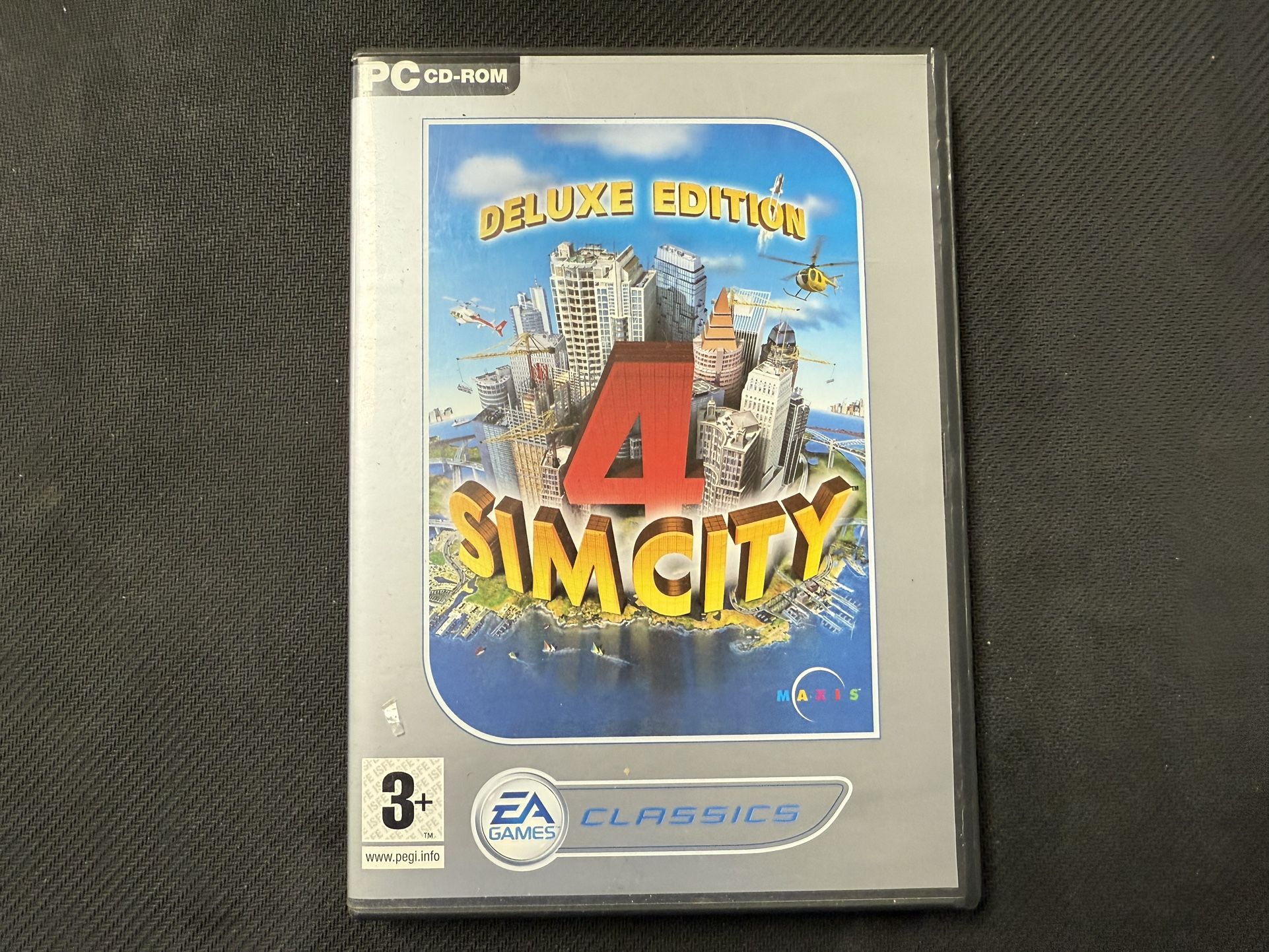 Sim City 4 Deluxe Edition (pc game, 2-disc) WITH MANUAL