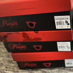 BRAND NEW HIGH HEEL SHOES Now  $$55. pick up off yarbrough 