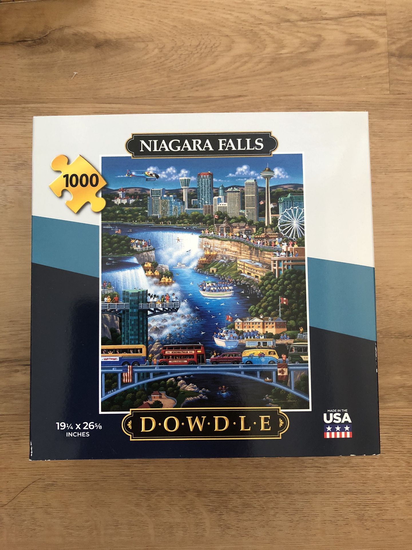 Dowdle Jigsaw Puzzles-1000 Pieces Niagara Falls New Sealed Box