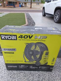 FAN RYOBI 40V TOOL ONLY