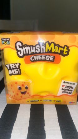 SmushMart Cheese Squishy Toy