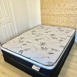 New Pillow top mattresses Colchones nuevos pillow top Queen size $150 - $210 With Box Spring Full size $140 - $200 With Box Spring Twin size $1