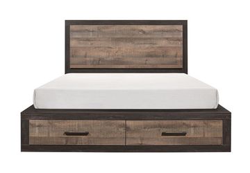 Storage queen modern bed