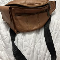 Vintage Leather APC Fanny pack