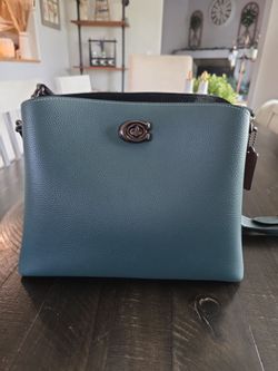 Coach Willow Bucket Bag Forest Green