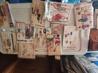 Vintage sewing paterns