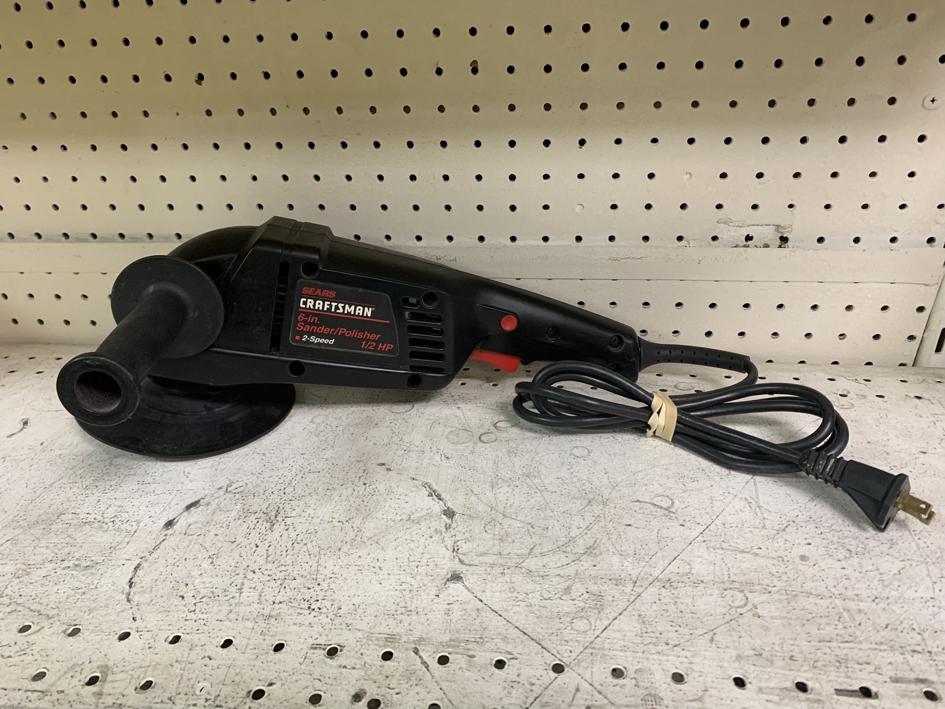 Craftsman 6” Electric 2-Speed Disc Sander-Polisher