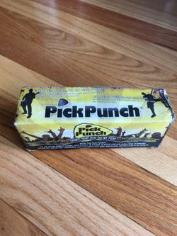 Guitar pick punch/ make picks at home with cards