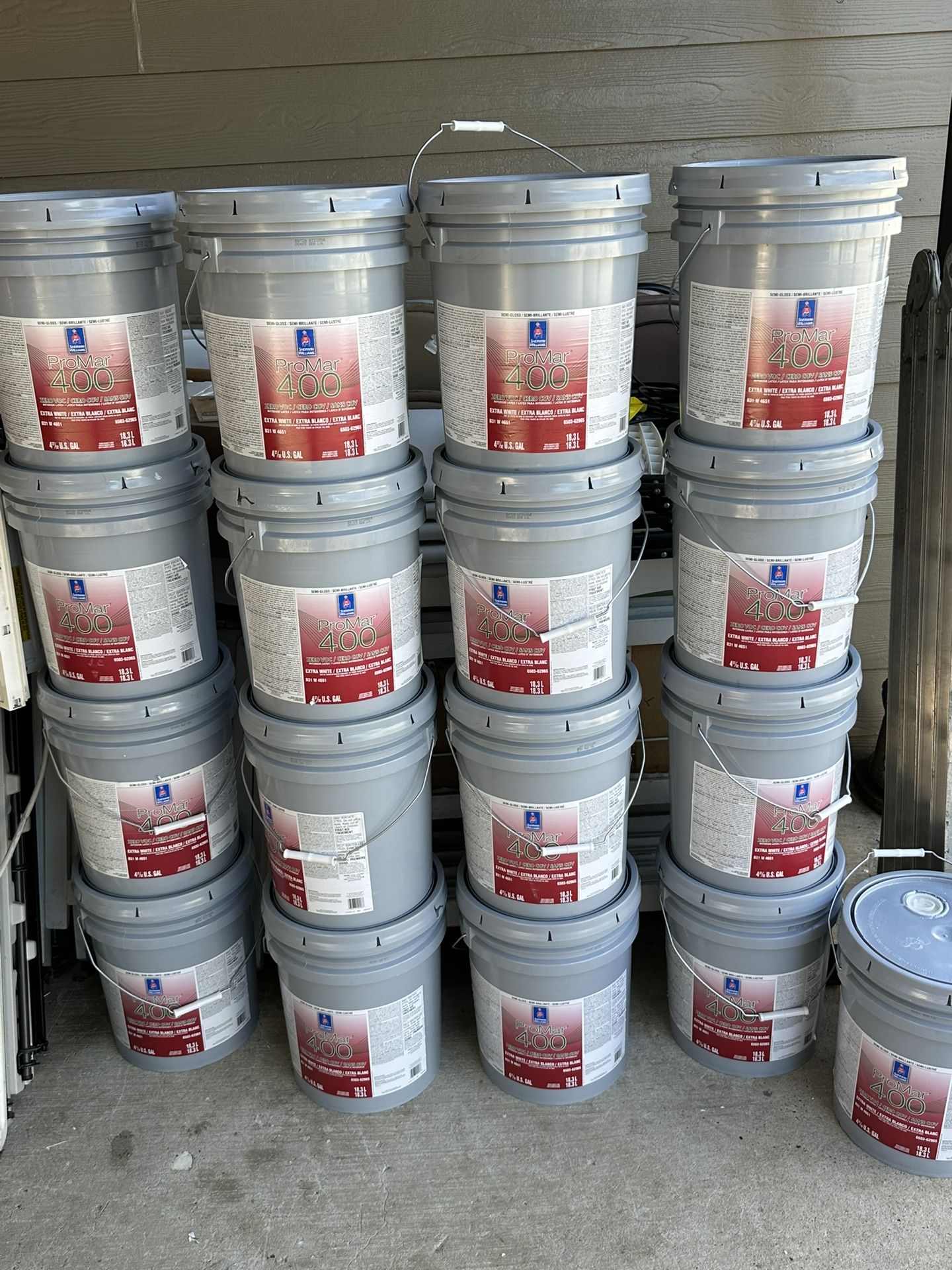 Pintura Nueva Promar 400 Para Dentro Simiglos Blanco A 75 La Cuveta