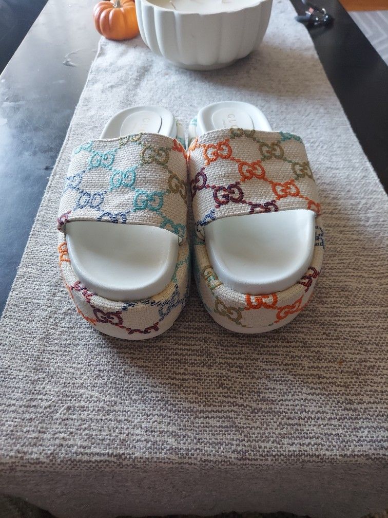 Gucci Multicolored Slides
