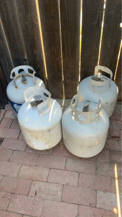 Propane tank empty