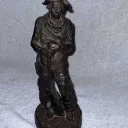 Michael Garman cowboy statue 10" tall
