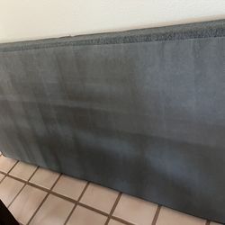 Twin bed frame and box spring