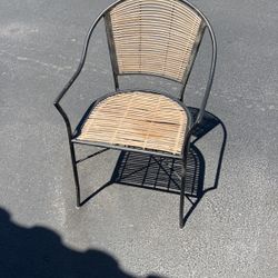 Bamboo/steel Chair