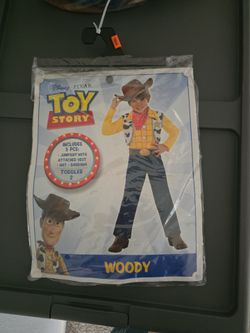 Disney Pixar Toy Story Woody Toddler Costume Size 2