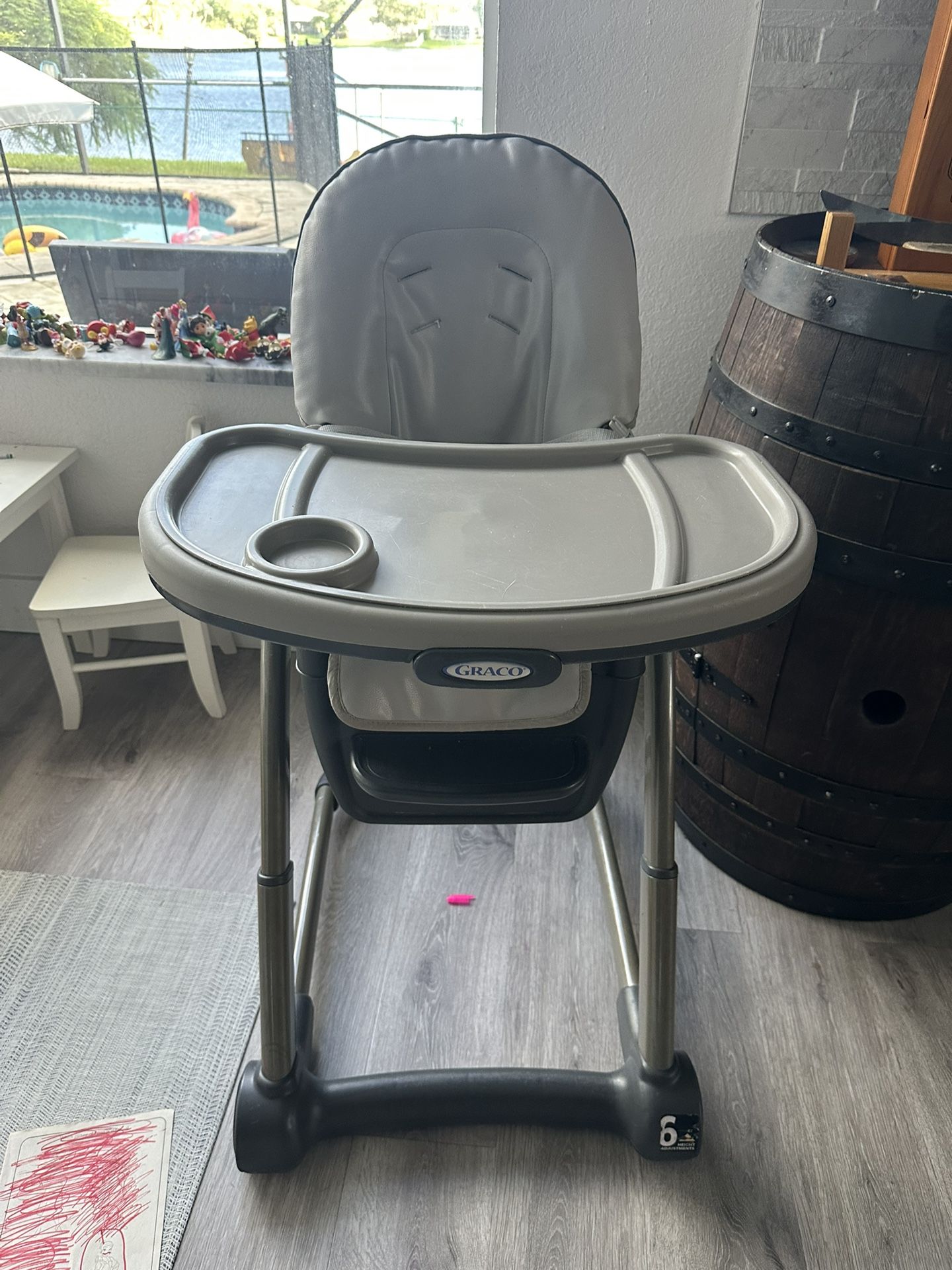 Graco 6 In 1 Seating System High hair