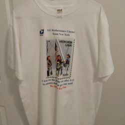 Heroes 911 T-Shirt White Size L