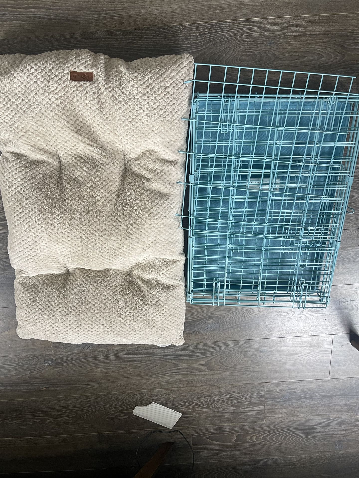 Dog Crate and bed